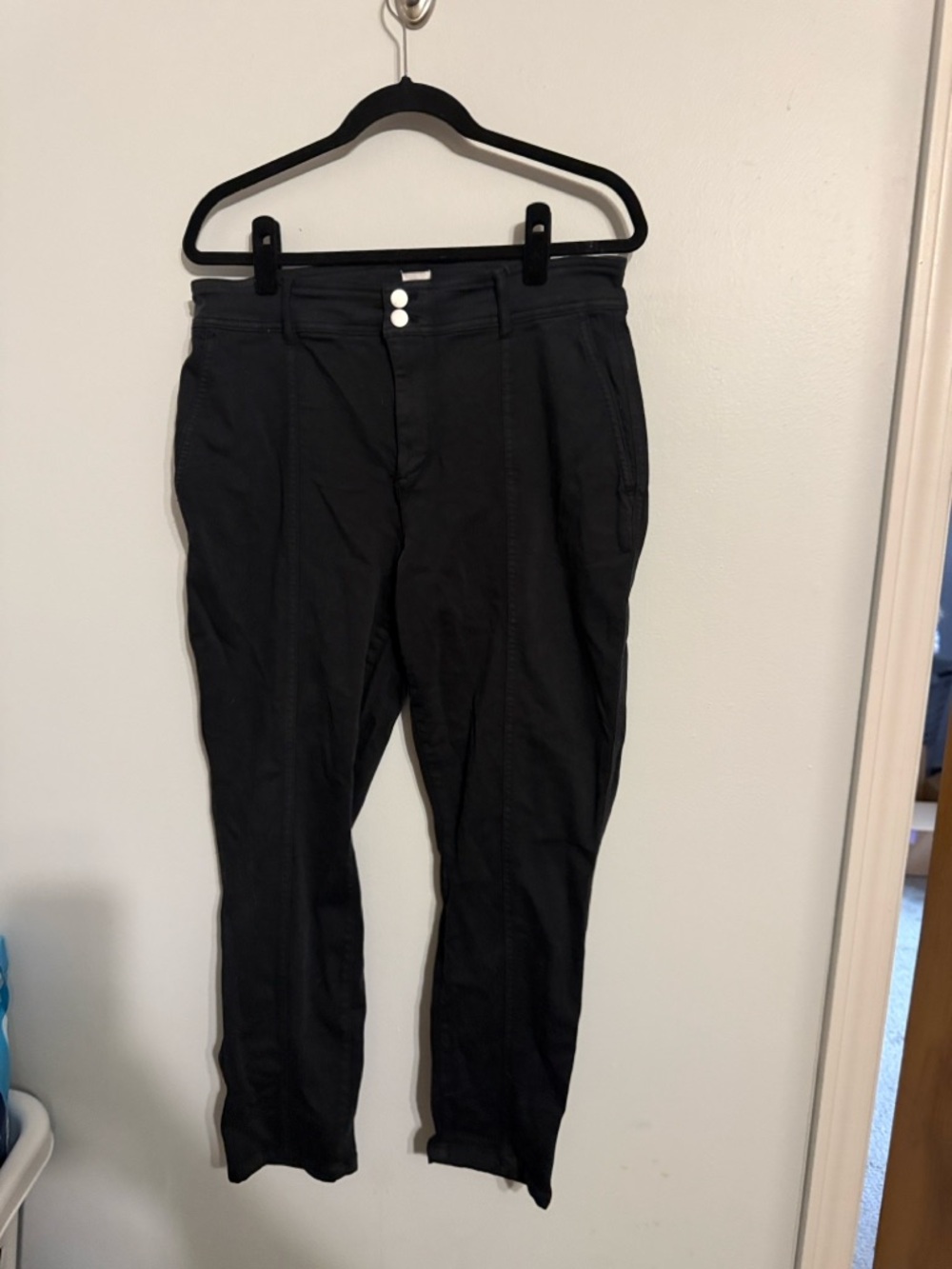 Gap Essential Chino - High Rise Skinny Black Pants - Women's Size 14